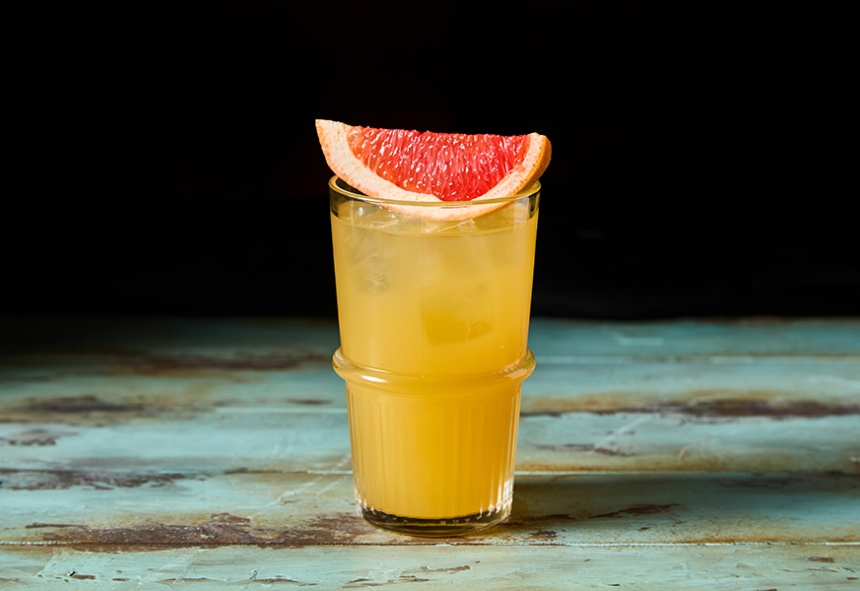 Домашний лимонад Цитрус-имбирь