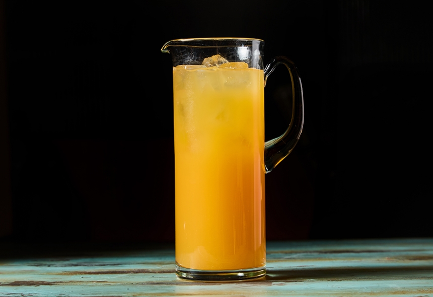 Домашний лимонад Цитрус-имбирь