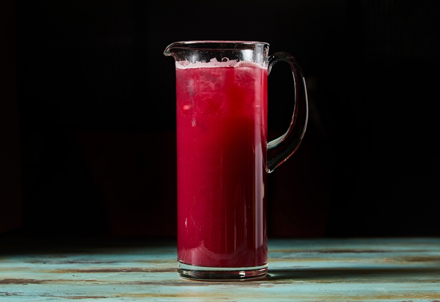 Домашний лимонад Гранатовый