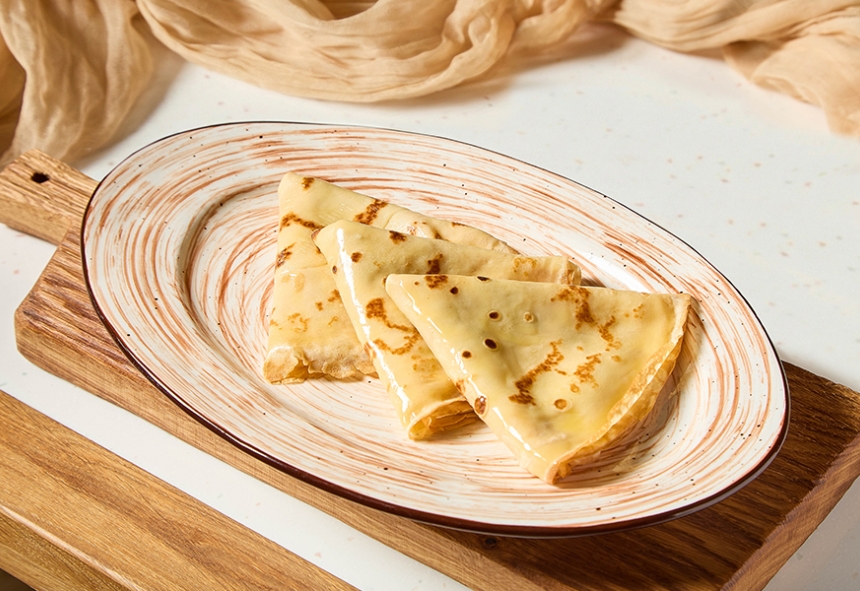 Блины классические с топлёным сливочным маслом